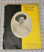 1914 Wiener Mode Original Novembe German Fashion Catalogue New York Women Styles