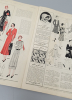 1931 Needlecraft of Home Arts, January. Original. Craft Magazine. Fashions.