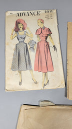 Advance 5511 Sewing Pattern, Unprinted, ca 1950s