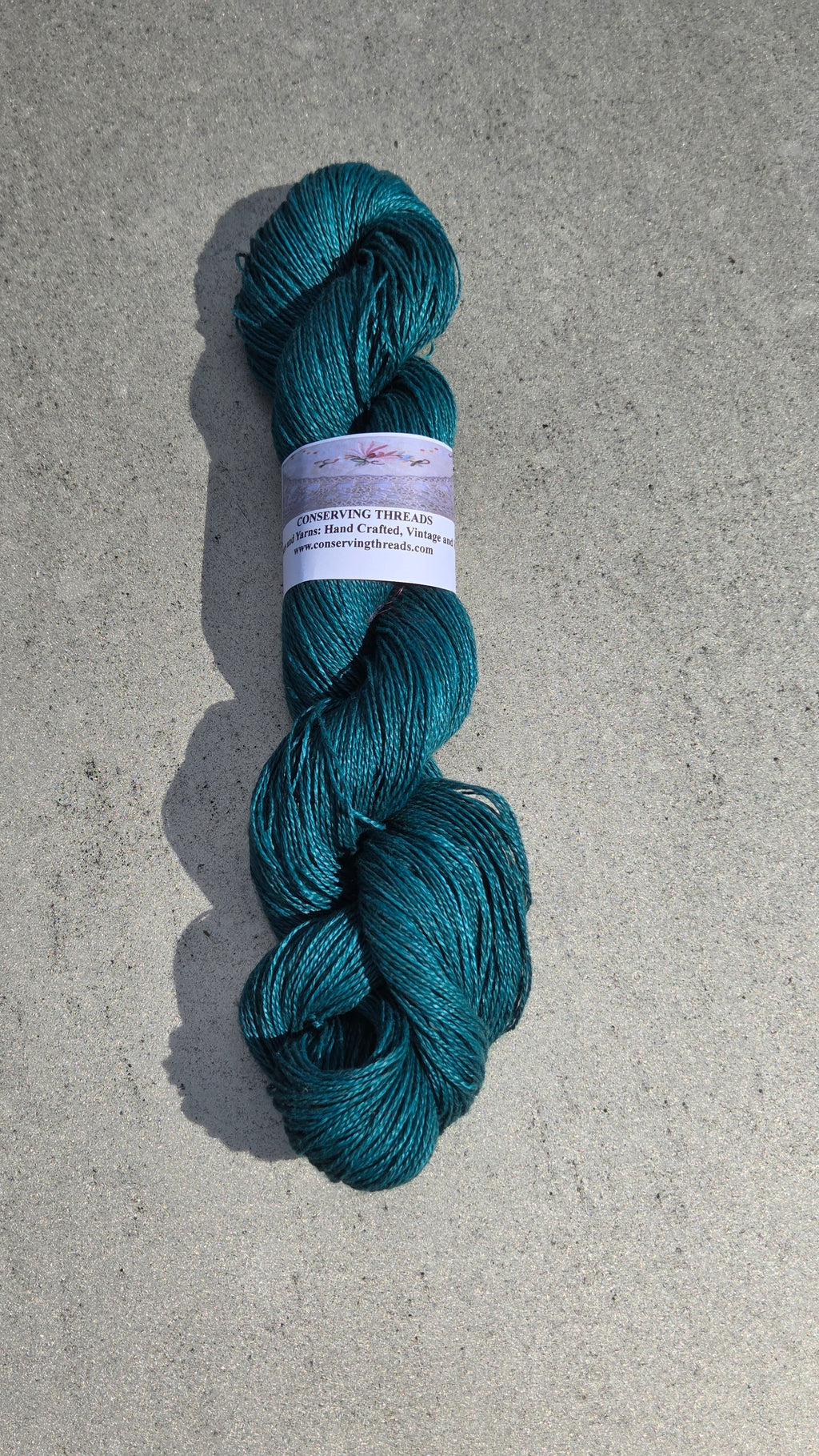 Linen Yarn, Small Batch Studio Dyed. Machine Spun 10/2