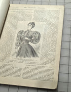 Standard Designer Feb 1897 Fashion Company NY Dress Ladies Booklet Catalog