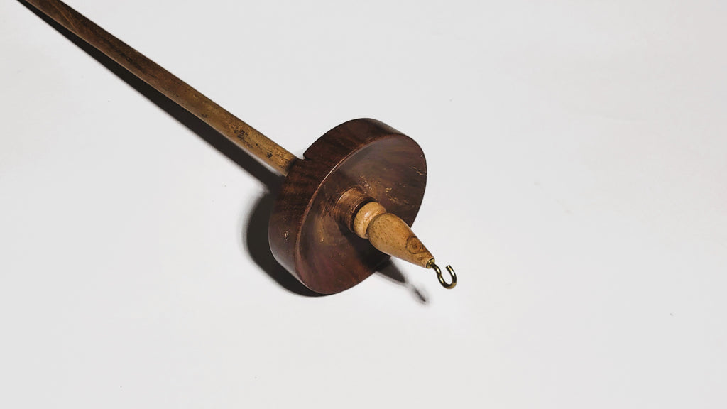 Spindle Wood Drop Hand-crafted from Mango Wood