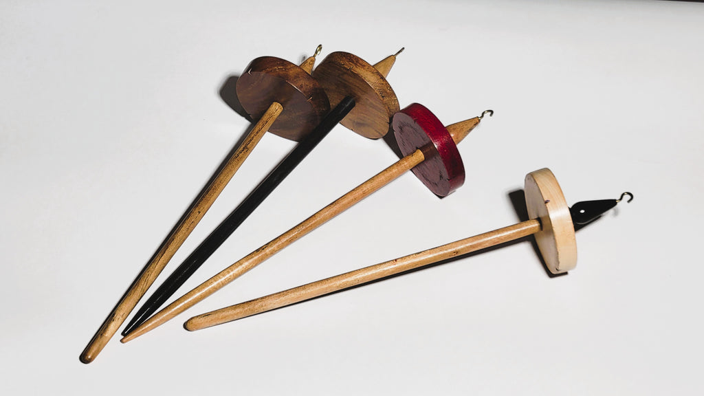 Spindle Wood Drop Hand-crafted from Mango Wood