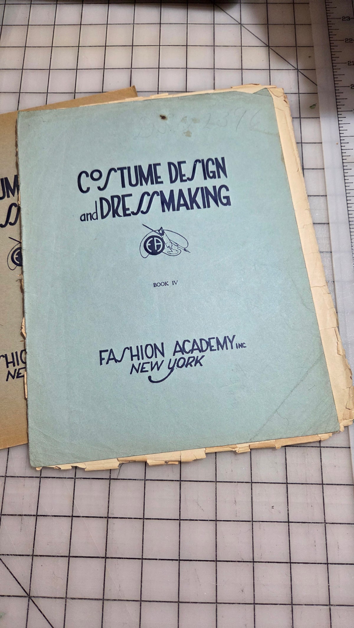 Fashion Academy Course 5 Book Lot NY Dress Making Costume Design 1920 Book 1-5
