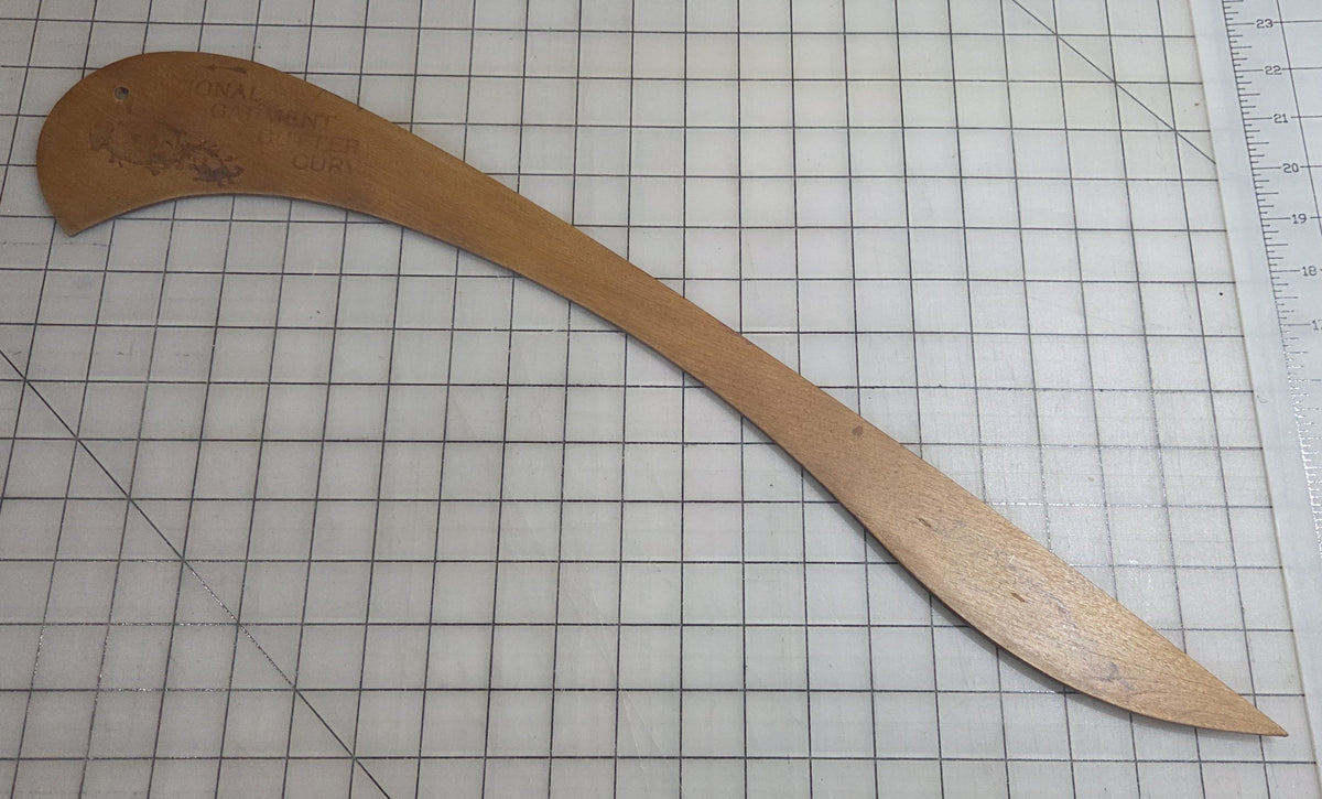 Ruler 1890s National Garment Cutter Curve Goldsberry Doran Nelson Make Pattern