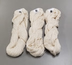 Cotton / Linen Blend Yarn "Monticello Collection" from Cestari Yarns. 75 Cotton / 25 Flax. Natural Fingering Weight.