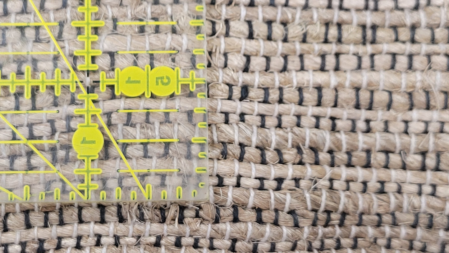 Hand-Woven Fabric. 20 Cotton 80 Banana Plant Fiber. 1/2 Yrd Cut