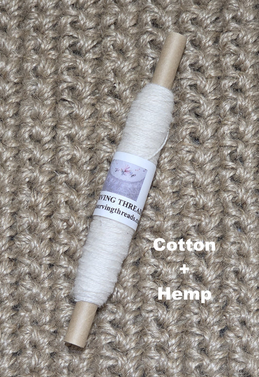 Thread Cotton + Hemp Blend, 50 Yards Spool
