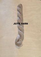 Yarn Jute. Skein. Lace Weight. Natural. 50 Grams.