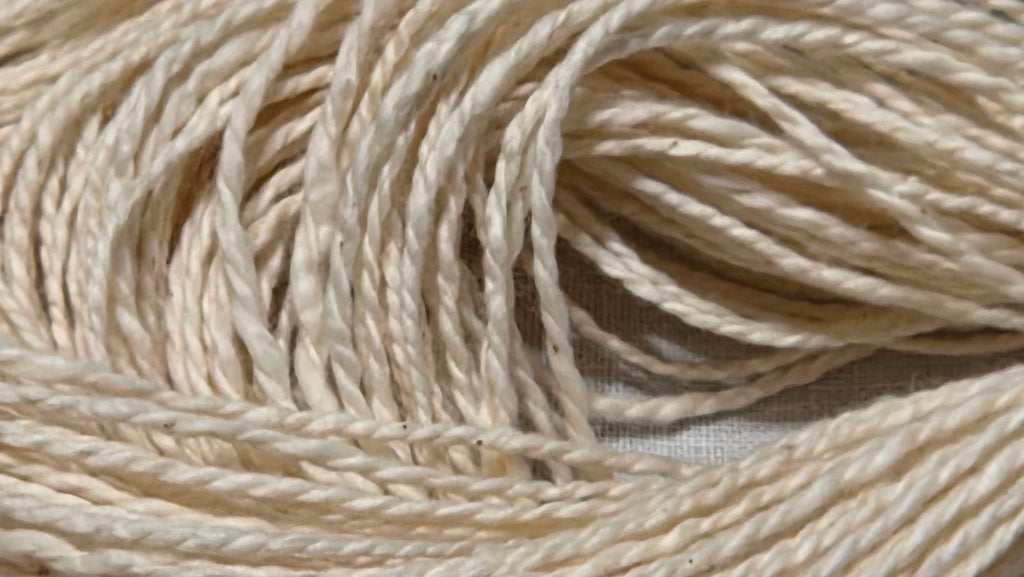 Limited Run, USA Cotton Yarn, Boutique Mill Spun. Fingering Weight - 125 Yards - 50 Grams Skein.