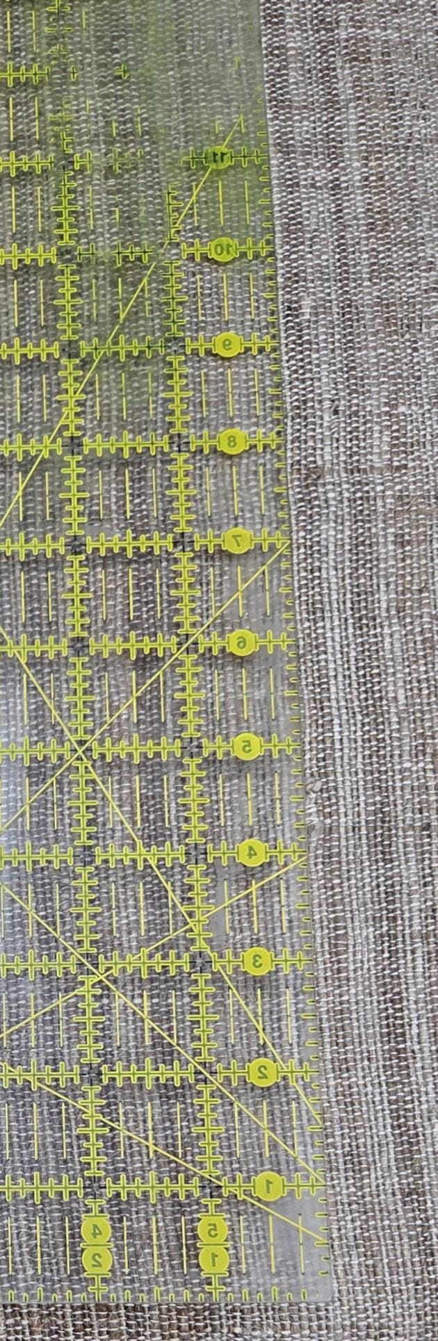 Cactus + Linen Hand Loom Woven Fabric. By the 1/2 Yard. 100% Plant Fiber. 44" Wide