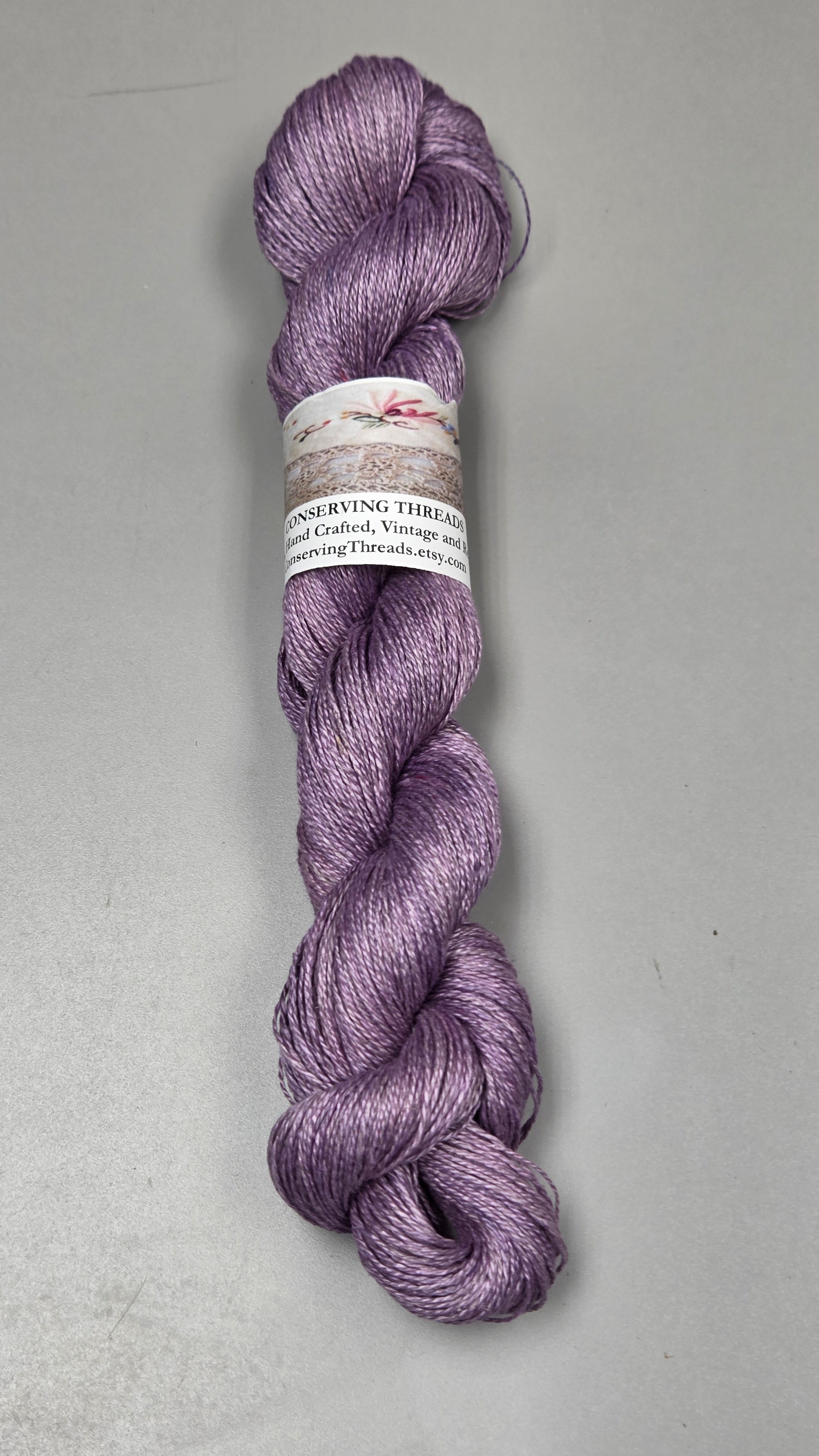 Linen Yarn, Small Batch Studio Dyed. Machine Spun 10/2