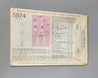 Simplicity 5874 ca 1973. Size 4 Breast 23 Waist 32 Child.