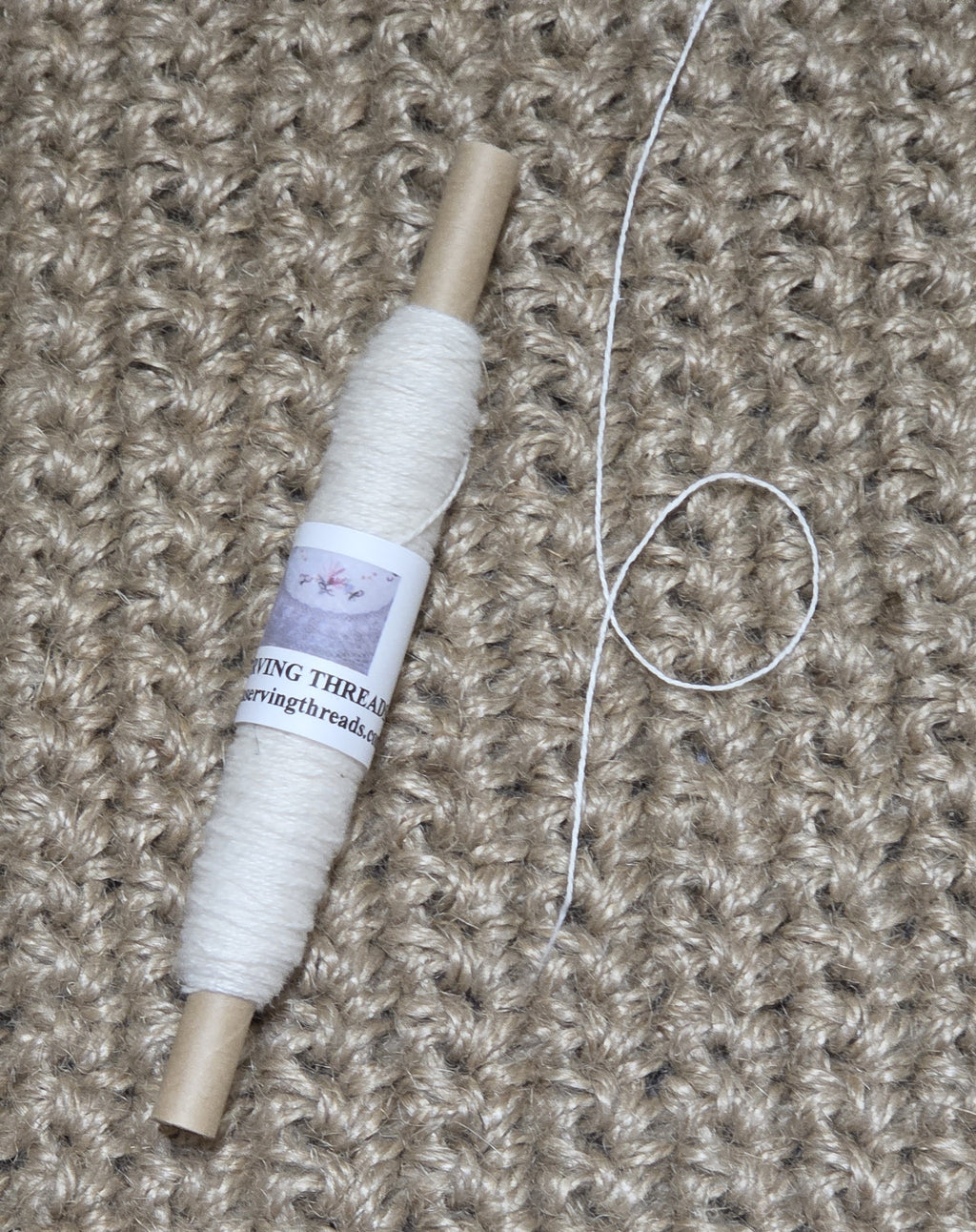 Thread Cotton + Hemp Blend, 50 Yards Spool