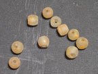 Beads Reclaimed Glass. Set of 10. Sea Glass Size 10mm.