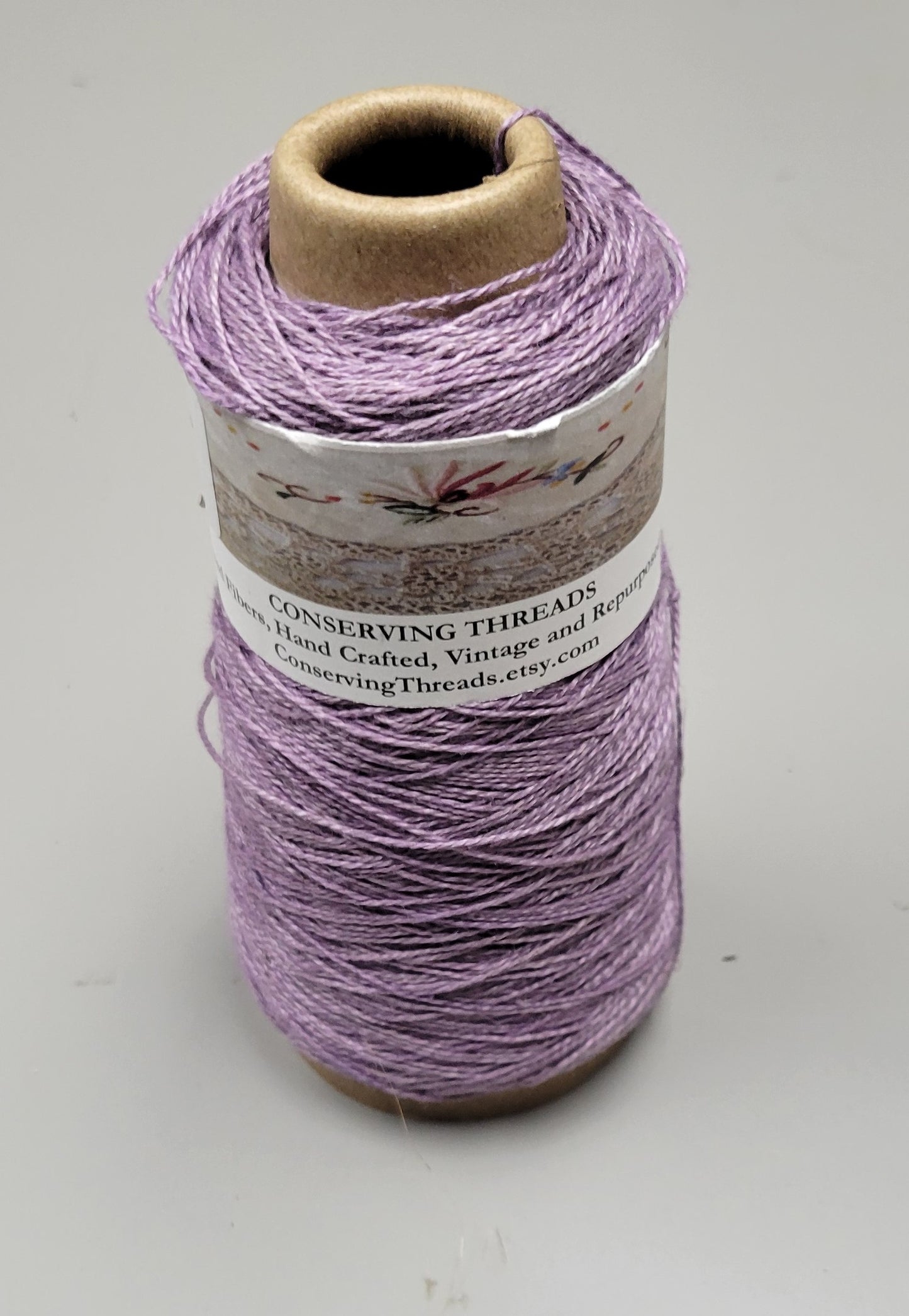 Linen Yarn, Small Batch Studio Dyed. Machine Spun 10/2 on Cone