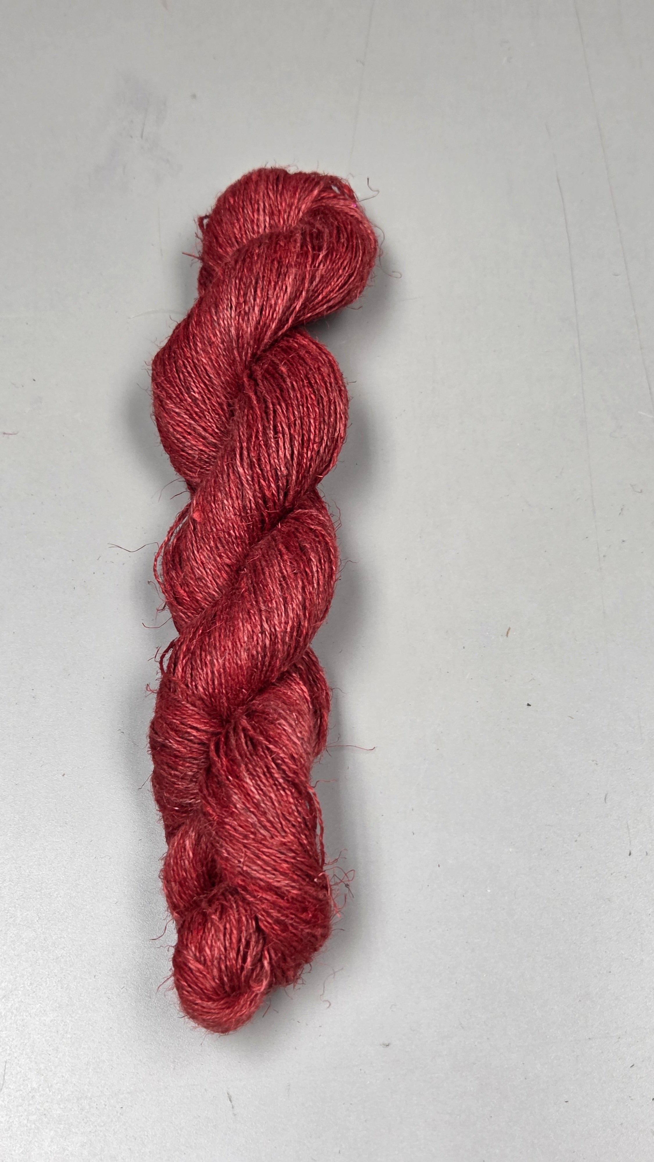 Linen Yarn, Small Batch Studio Dyed. Machine Spun 10/2