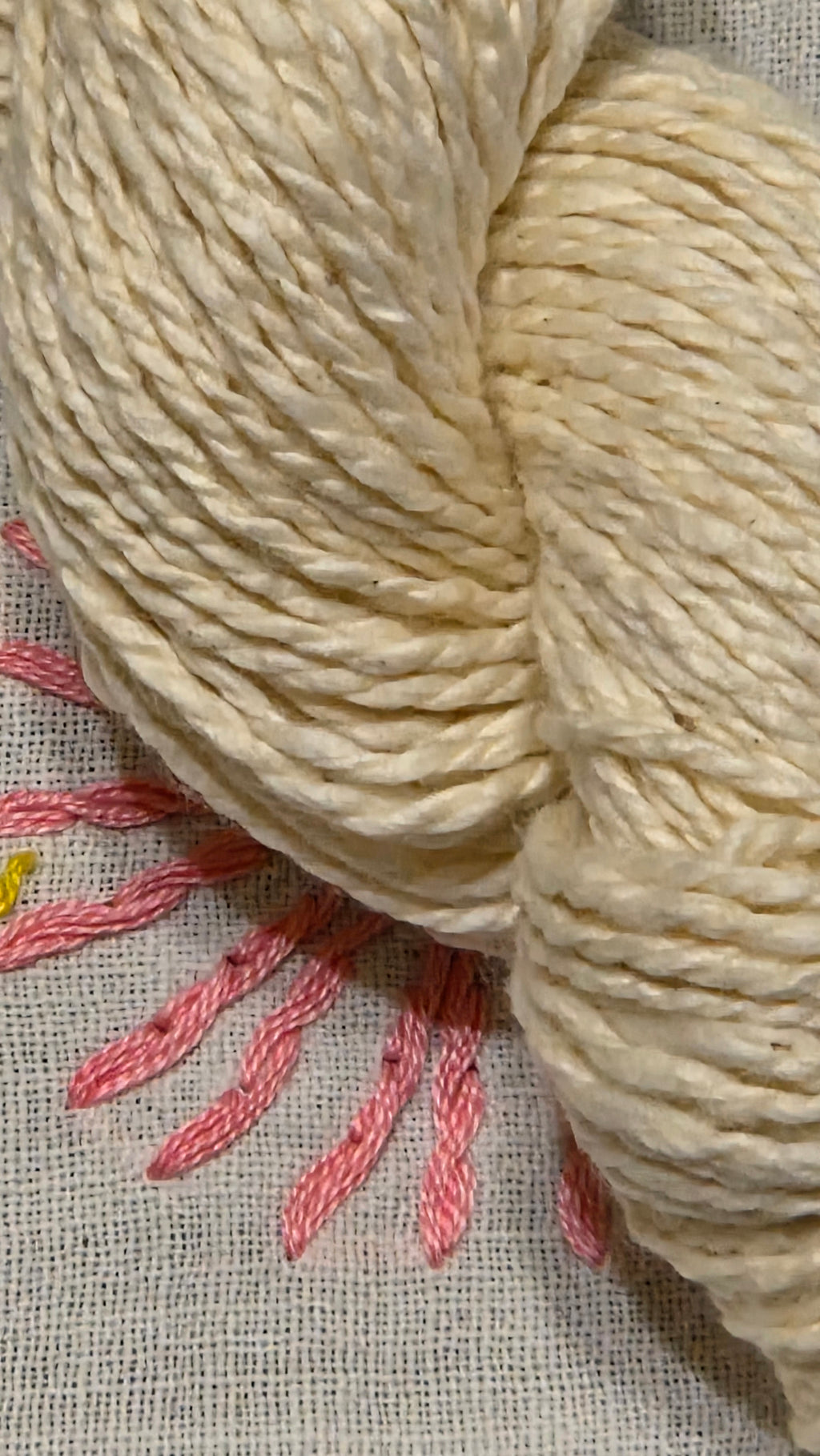 Limited Run, USA Cotton Yarn, Boutique Mill Spun. Fingering Weight - 125 Yards - 50 Grams Skein.