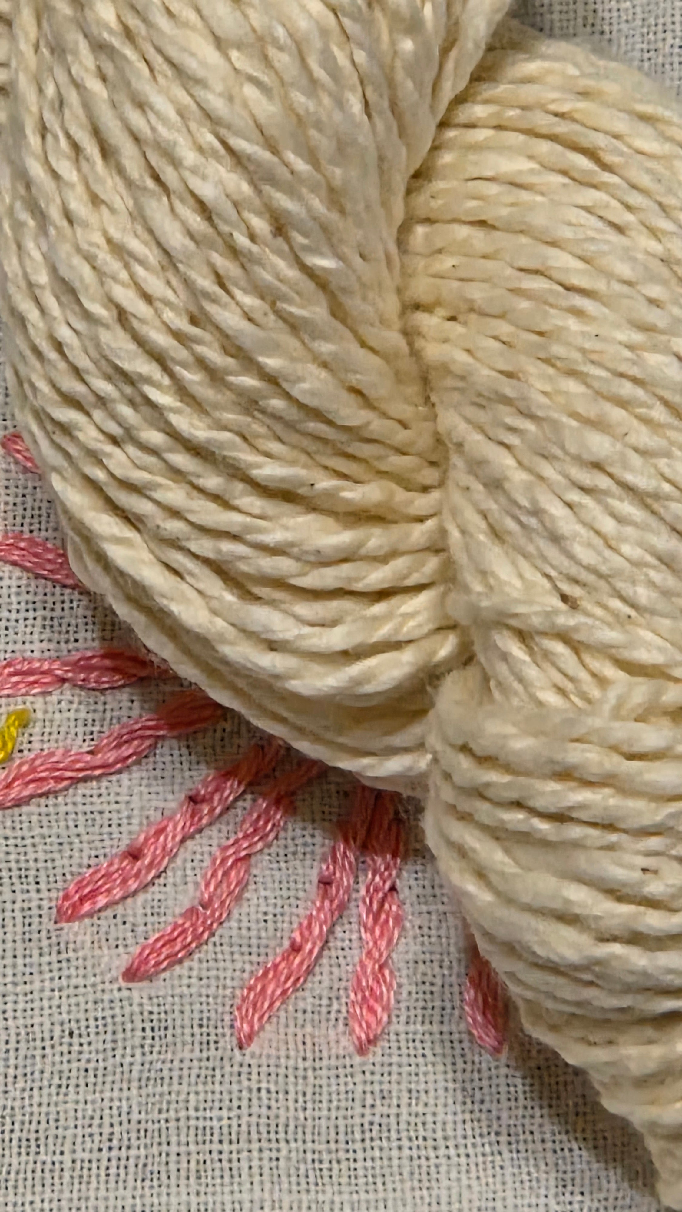 Limited Run, USA Cotton Yarn, Boutique Mill Spun. Fingering Weight - 125 Yards - 50 Grams Skein.