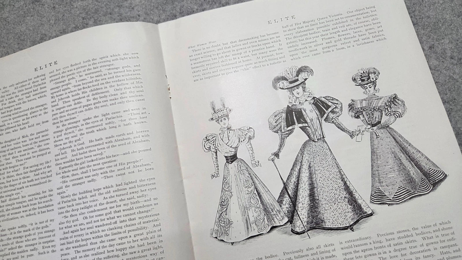 Elite The Illustrated Society Journal 1896 May Chicago Fashion Culture News