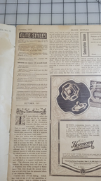 Elite Styles, 1919 October Original Dressmaker Tailor Fashion Catalog Ladies Mag