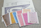 Will Rood Dressmaker Magic Scale 1890s - Instruction Booklets and Rulers - Reprints