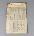 Simplicity 7159, ca 1967. Junior Size 13 Bust 33