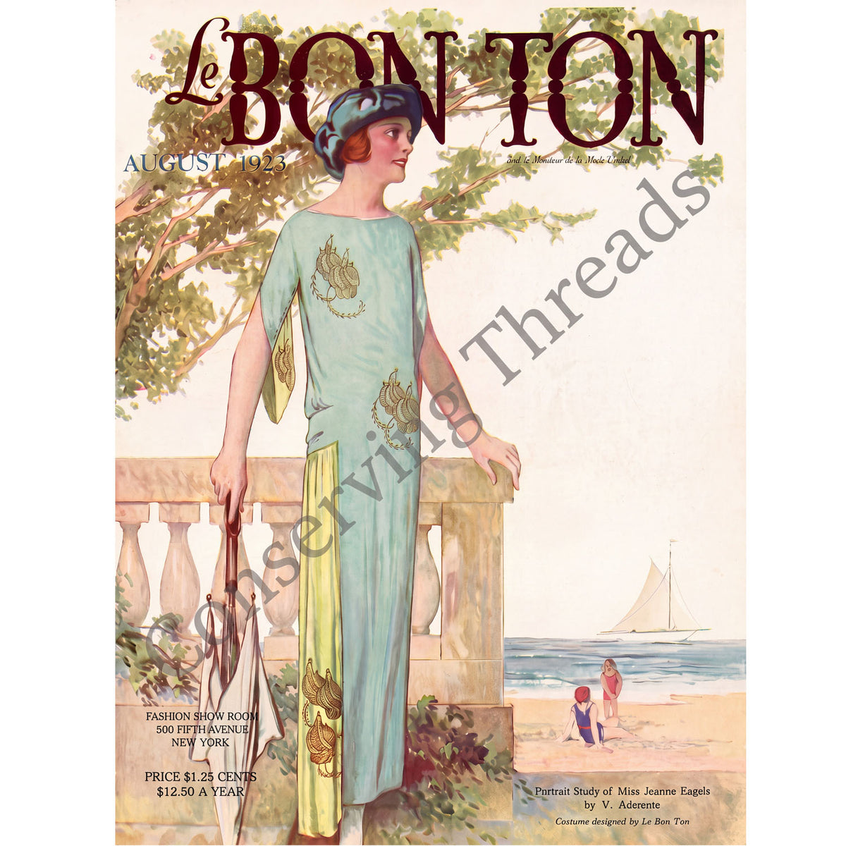 Le Bon Ton Le Moniteur de la Mode United, 1923 August