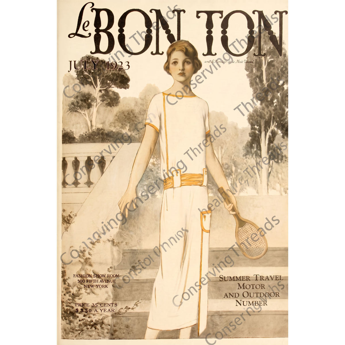 Le Bon Ton Le Moniteur de la Mode United, 1923 July