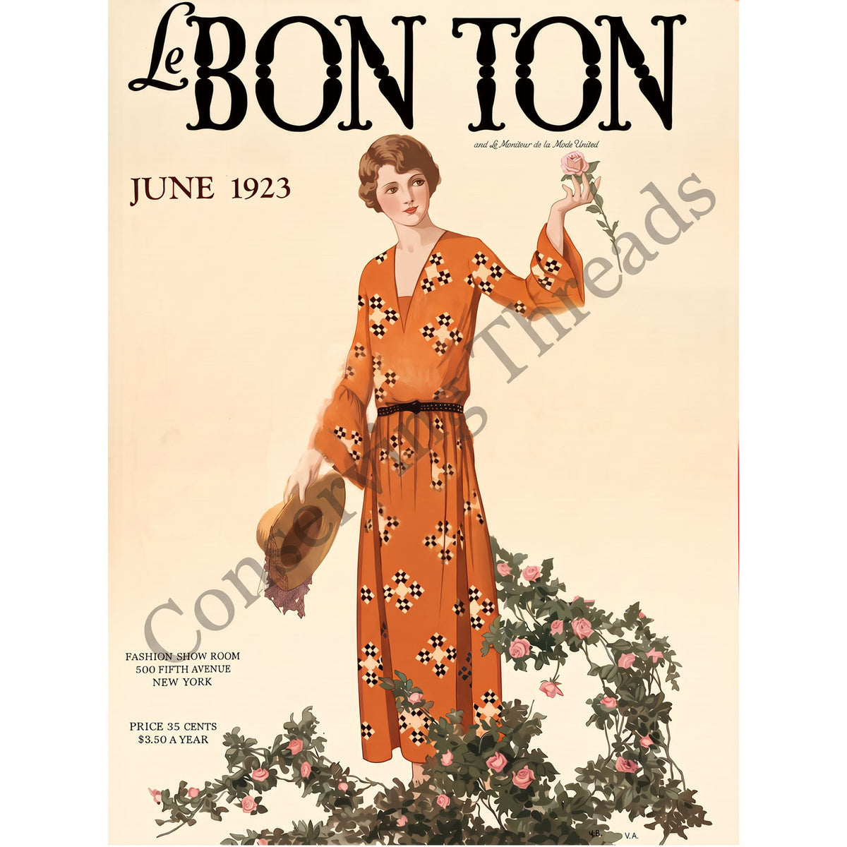 Le Bon Ton Le Moniteur de la Mode United, 1923 June