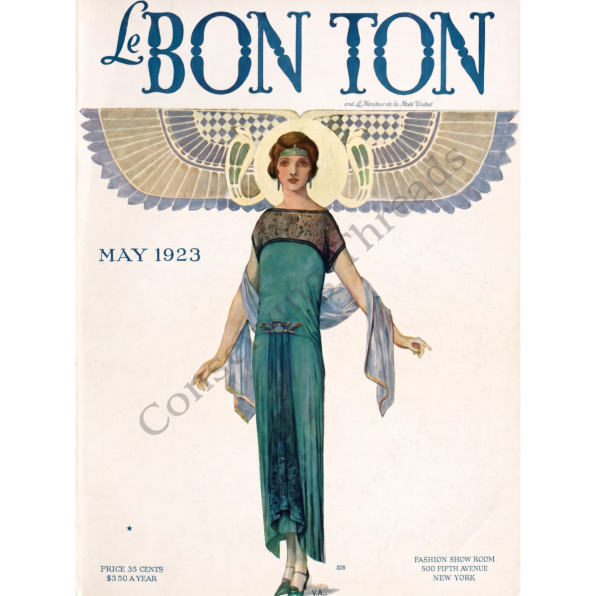 Le Bon Ton Le Moniteur de la Mode United, 1923 May