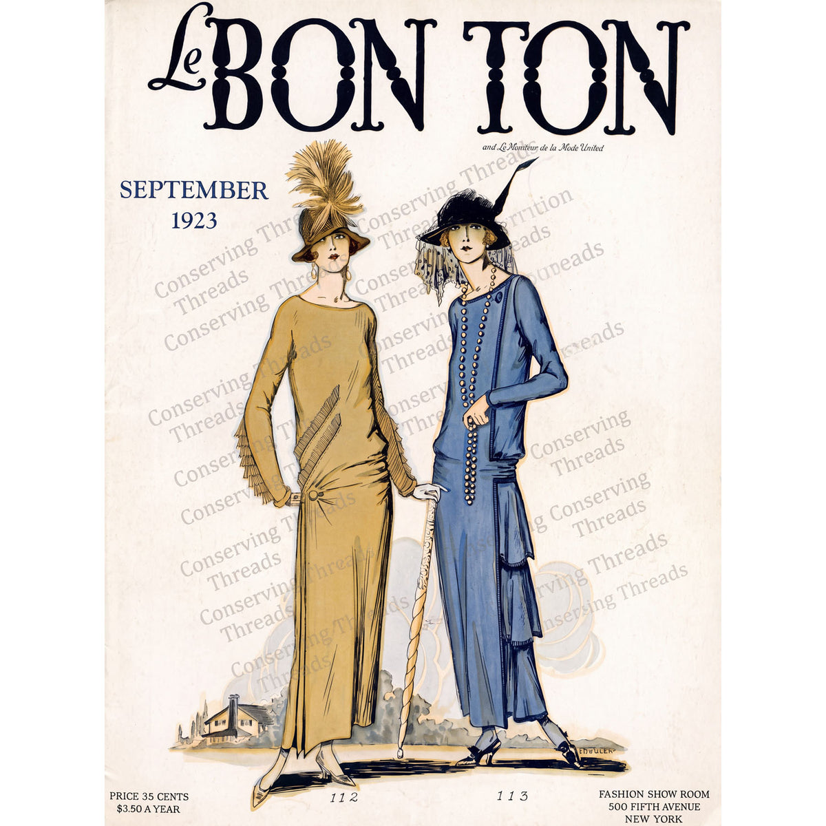 Le Bon Ton Le Moniteur de la Mode United, 1923 September