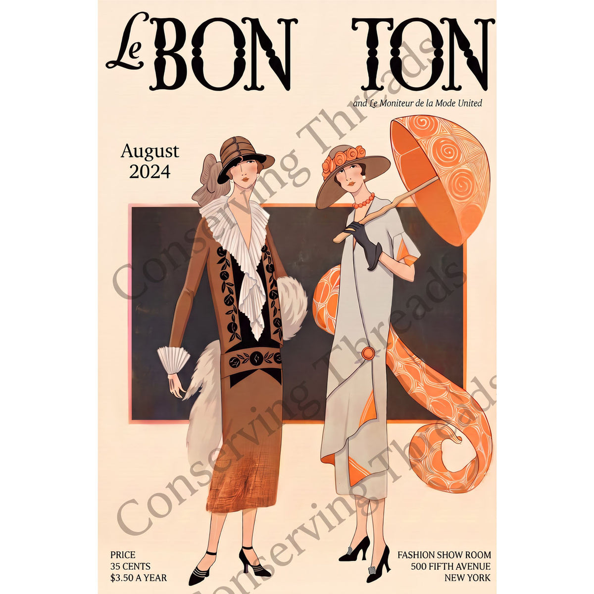 Le Bon Ton Le Moniteur de la Mode United, 1924 August