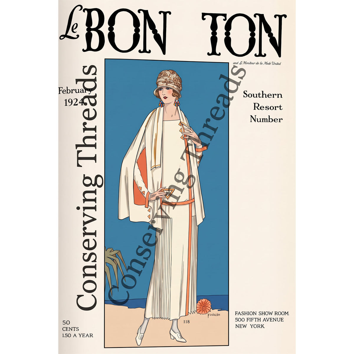 Le Bon Ton Le Moniteur de la Mode United, 1924 February