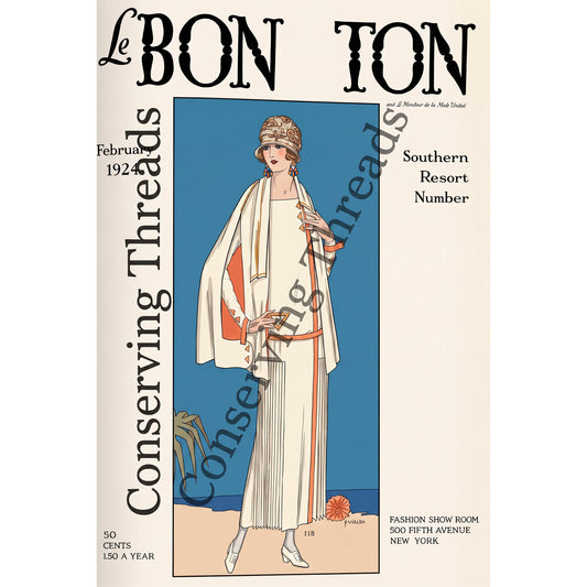 Le Bon Ton Le Moniteur de la Mode United, 1924 February