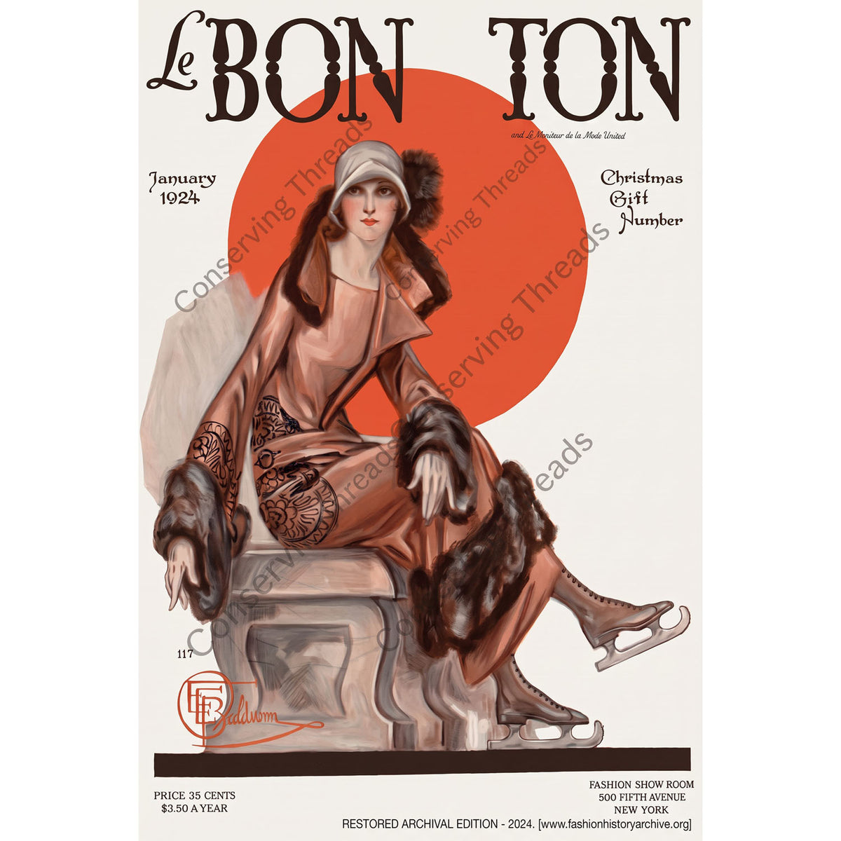 Le Bon Ton Le Moniteur de la Mode United, 1924 January