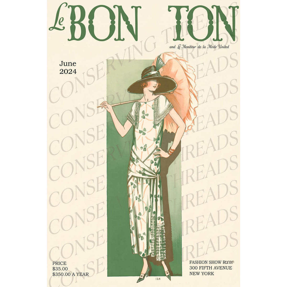 Le Bon Ton Le Moniteur de la Mode United, 1924 June