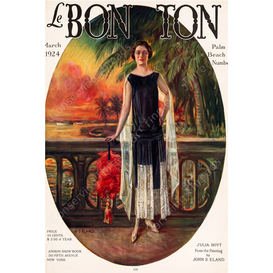 Le Bon Ton Le Moniteur de la Mode United, 1924 March