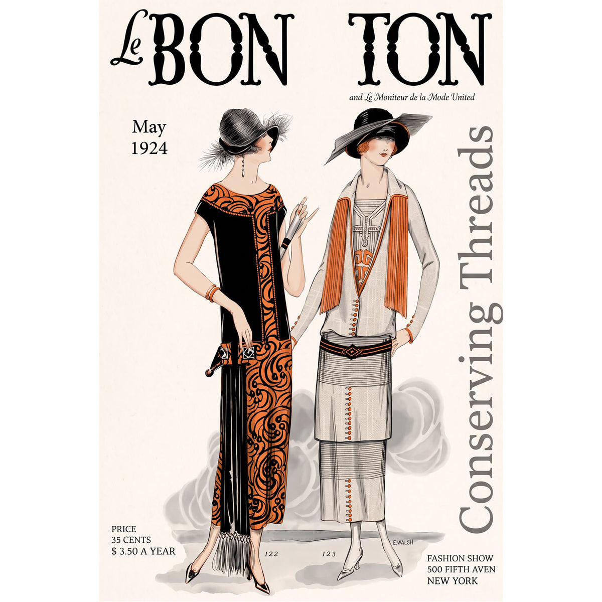 Le Bon Ton Le Moniteur de la Mode United, 1924 May