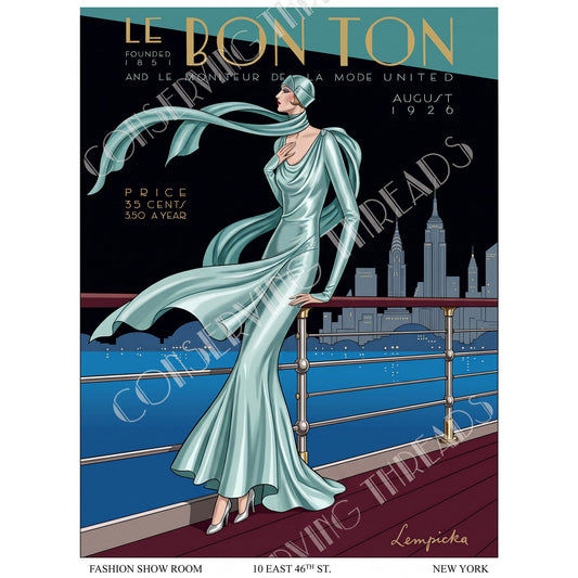 Le Bon Ton Le Moniteur de la Mode United, 1926 August