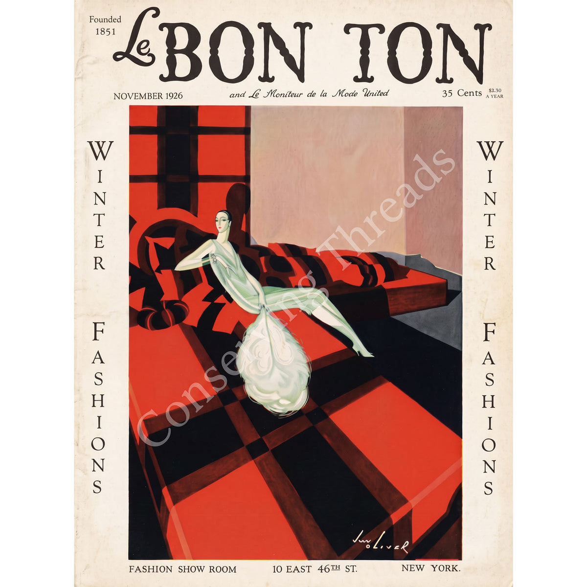 Le Bon Ton Le Moniteur de la Mode United, 1926 November