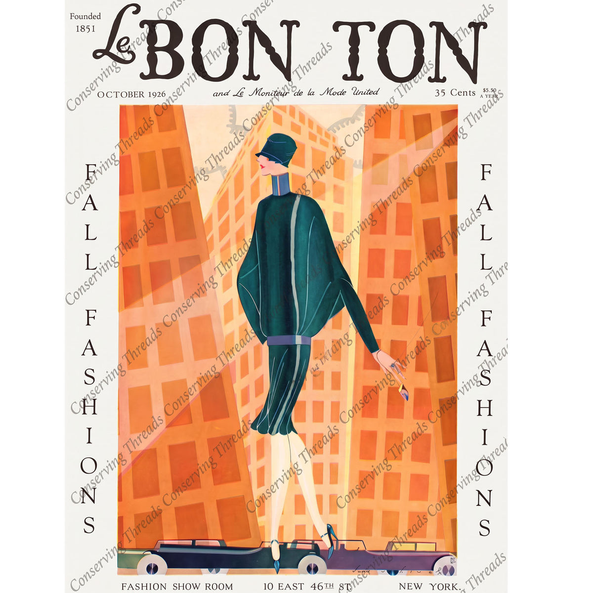 Le Bon Ton Le Moniteur de la Mode United, 1926 October