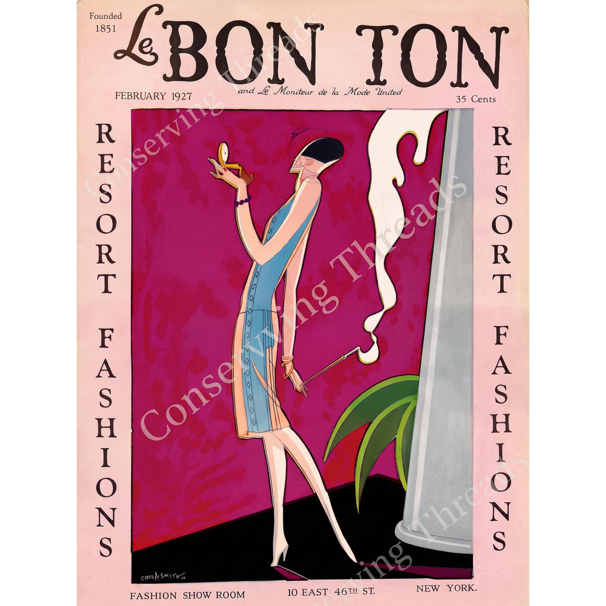 Le Bon Ton Le Moniteur de la Mode United, 1927 February