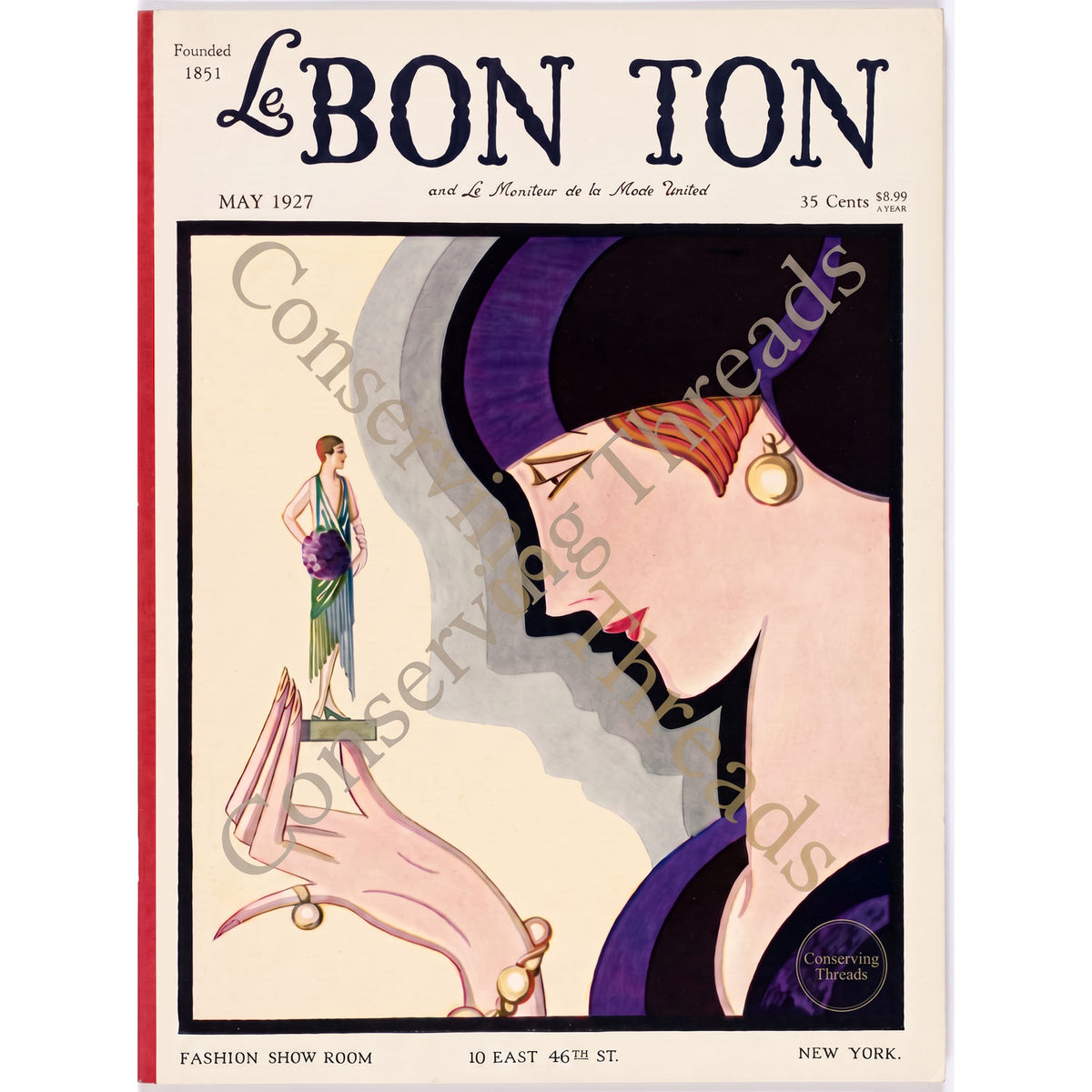 Le Bon Ton Le Moniteur de la Mode United, 1927 May
