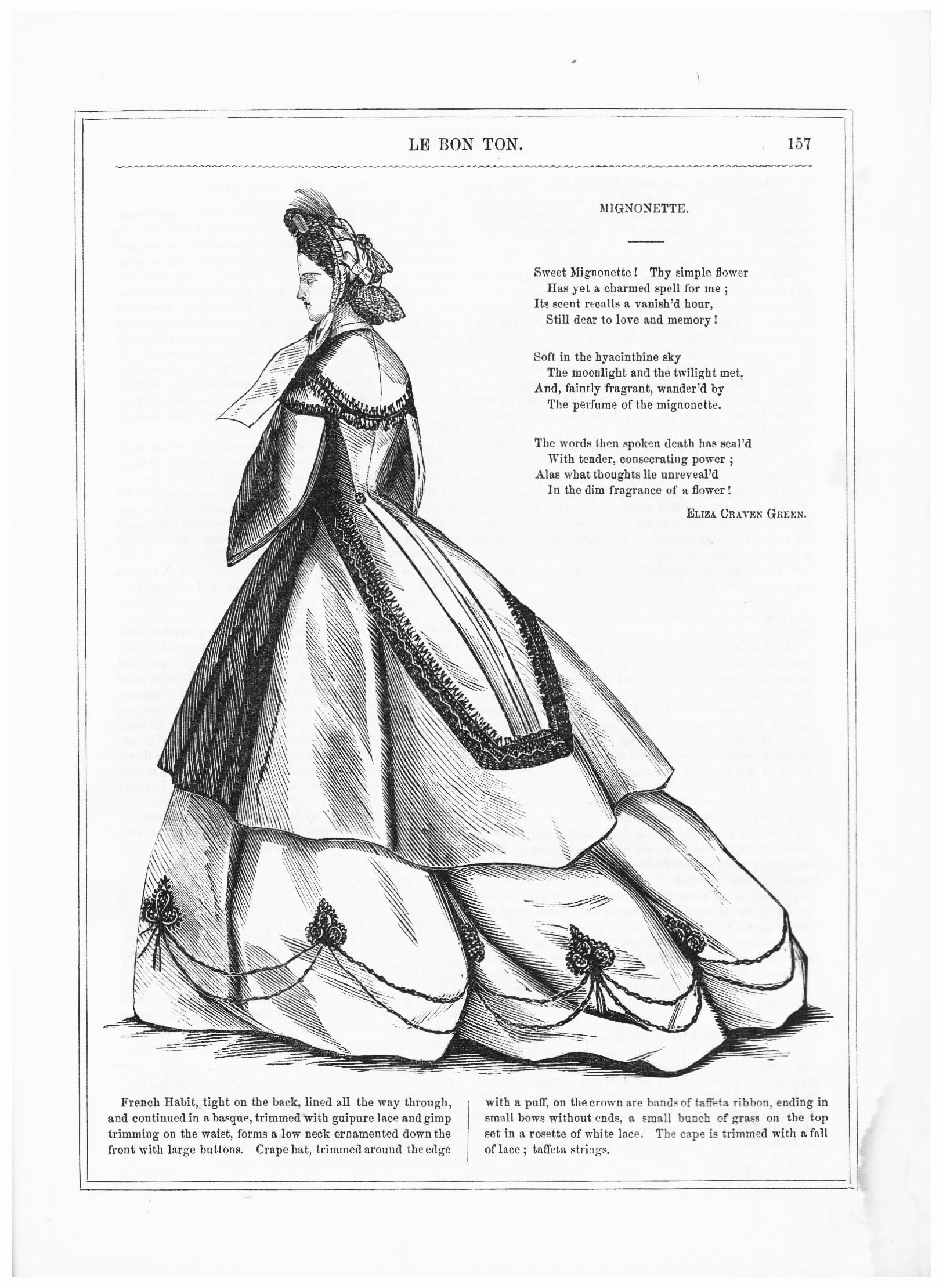 Le Bon Ton Journal de Modes. 1864 July, Vol 13, No 7. Catalog. E-book DOWNLOAD.📥