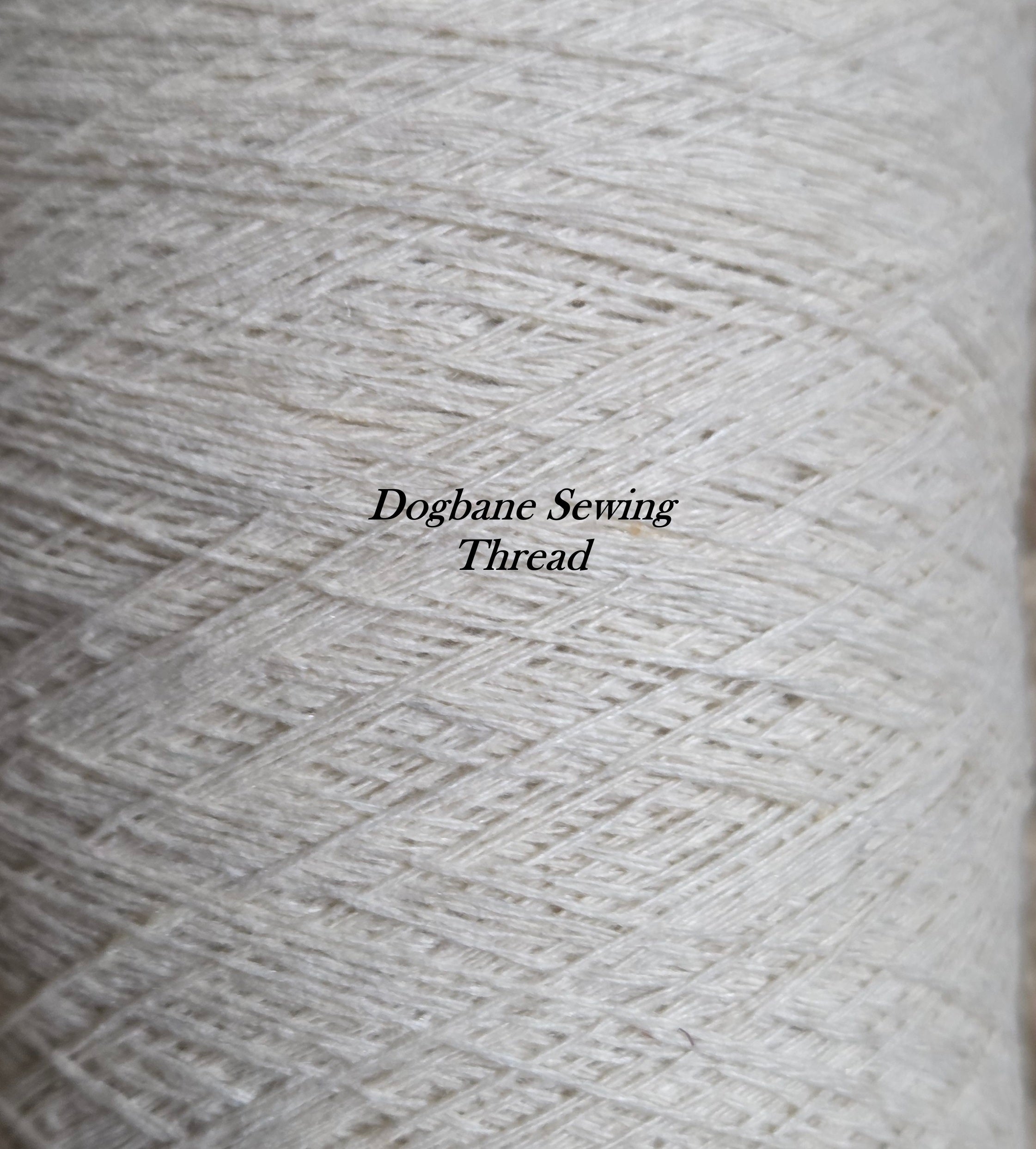 Sewing Thread from the Fireweed Plant, Natural Plant Fiber. 2 Ply