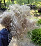 Fireweed Stalk Fiber. Un-Combed. Raw Unfinished Bundles