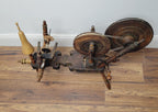 Antique Anatolian Charkha Table Top Spinning Wheel Wood Tool for Cotton