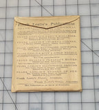 Frank Leslie's Lady's Journal Cut Paper Pattern #488 1870s Girl's Skirt 12