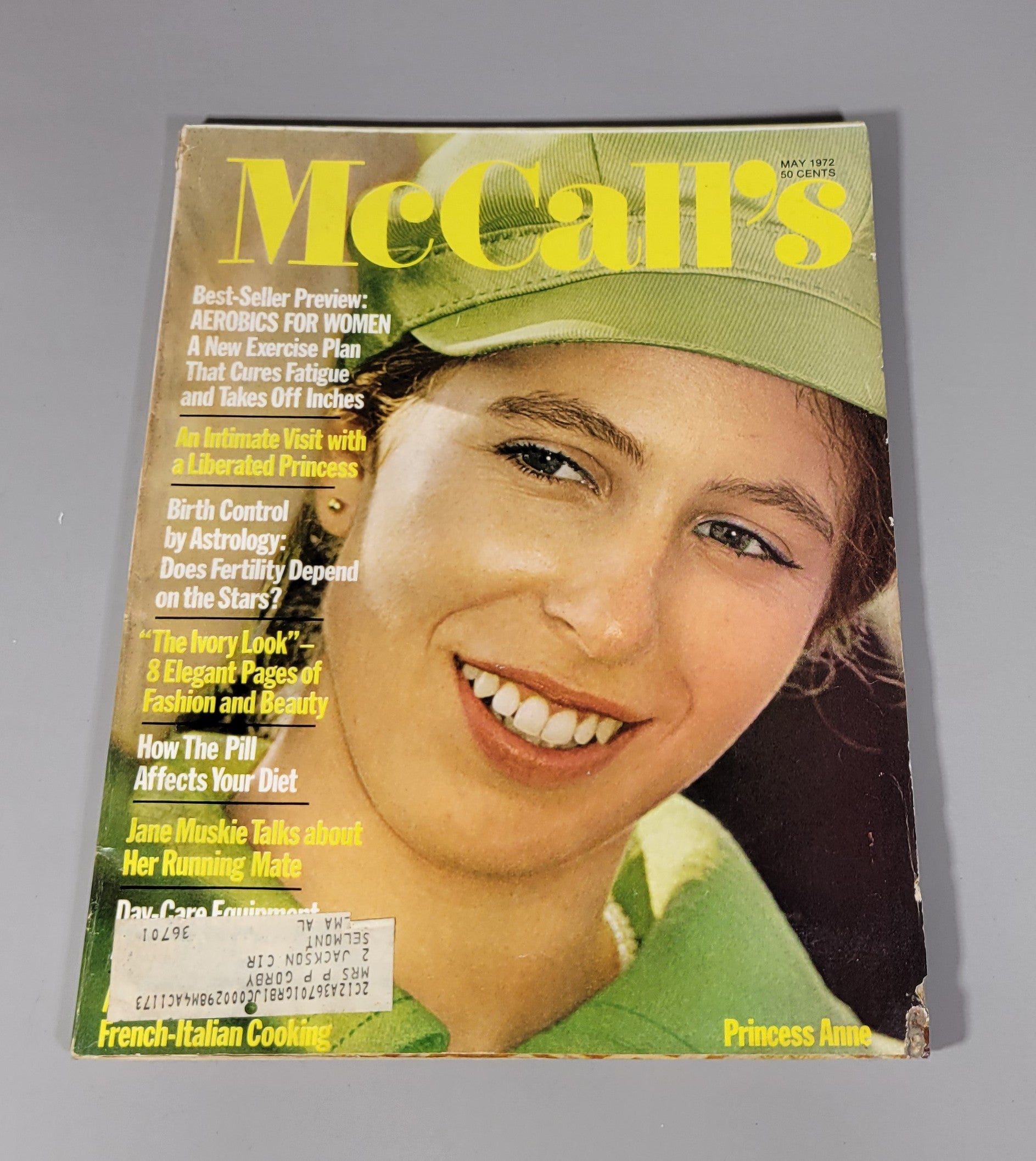 McCall's Magazine May 1972 First Magazine for Women Princess Anne